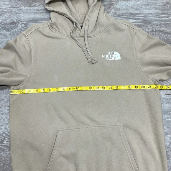 The North Face Men’s Box NSE Pullover Hoodie Khaki Stone L - Picture 9 of 16